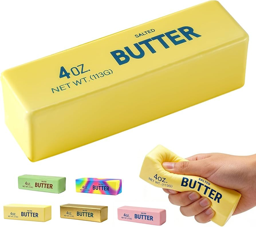 Butter Squishy, Soft Scented Fidget Squishy, Butter Squishy Toy, Cream Scented Butter Squeeze Toy... | Amazon (US)