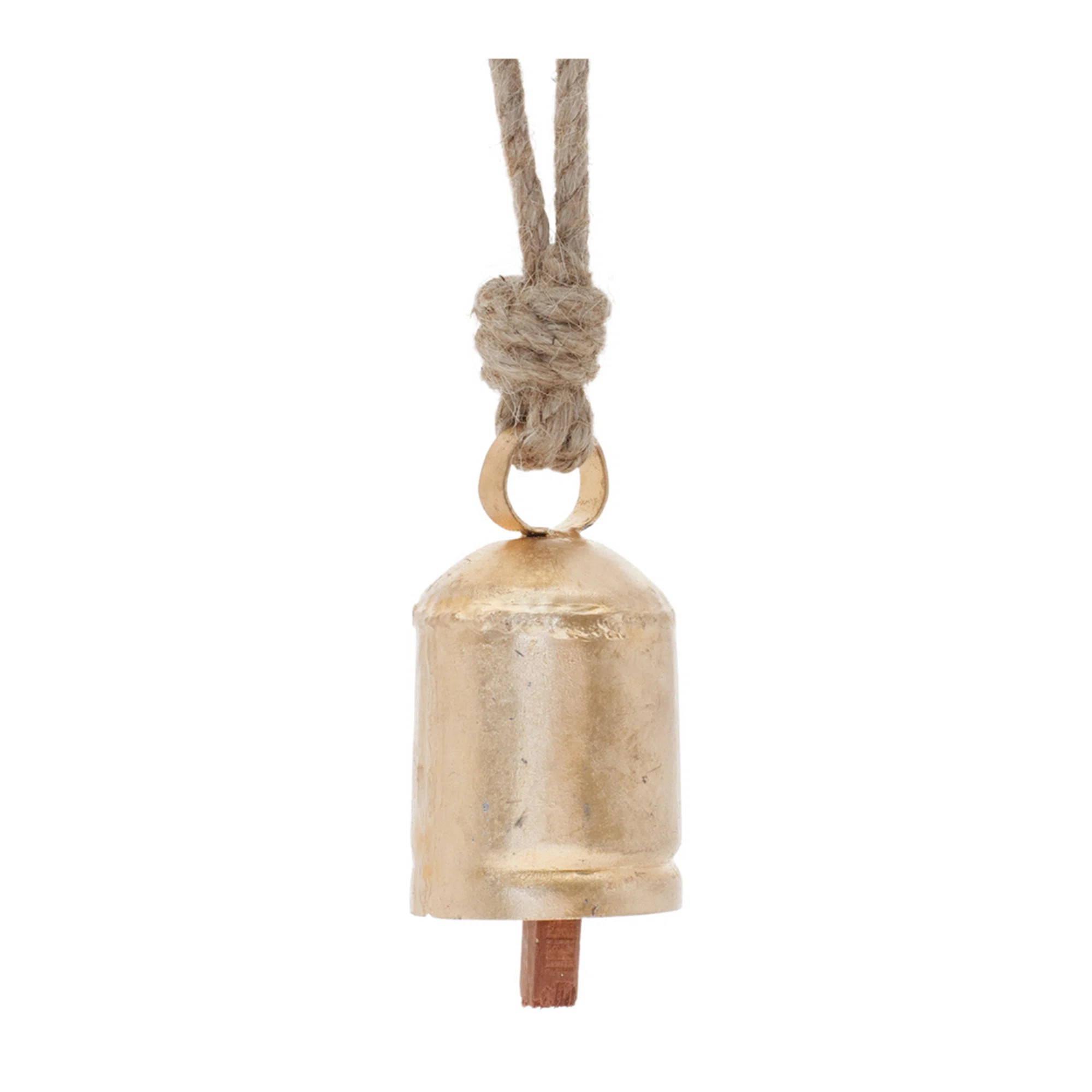 Gold Metal Bell Ornament (Set of 6) | Wayfair North America