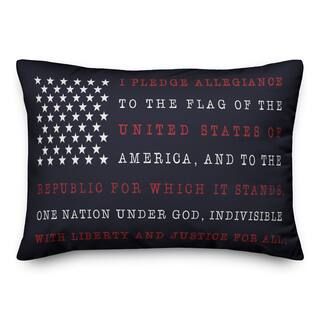 Pledge of Allegiance Flag Throw Pillow | Michaels | Michaels Stores