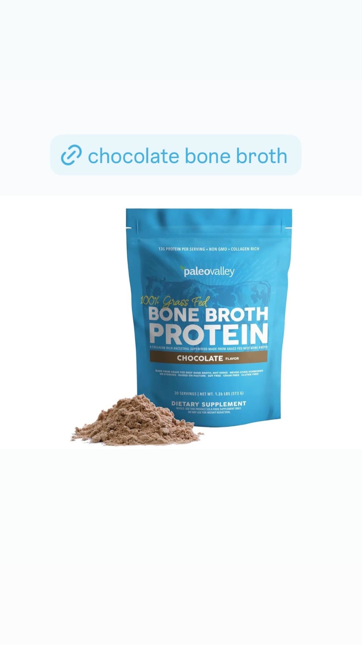 The best chocolate bone broth! ☕️

#LTKfoodie #LTKSaleAlert #LTKselfcare