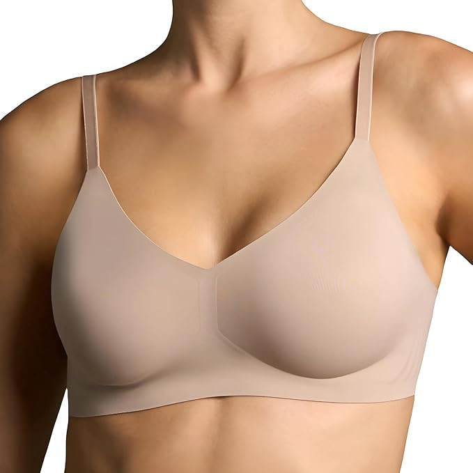 EBY Relief Bra, Wireless Bras for Women, Seamless Bralette with Adjustable Straps, Supportive Bra... | Amazon (US)