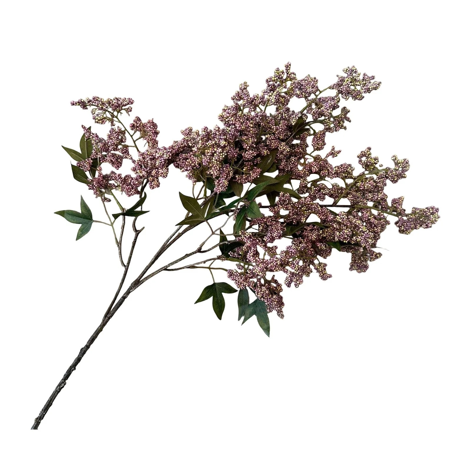 1 Pcs Artificial Dusty Plum Berry Stem 39 Inch Spring Flowers Picks Branches Realistic Sedum Stem... | Walmart (US)