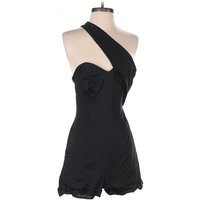 Hutch Romper: Black Solid Pattern Rompers - Size 2 | ThredUp (US)