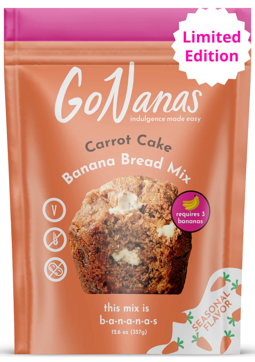 Carrot Cake Banana Bread Mix | GoNanas