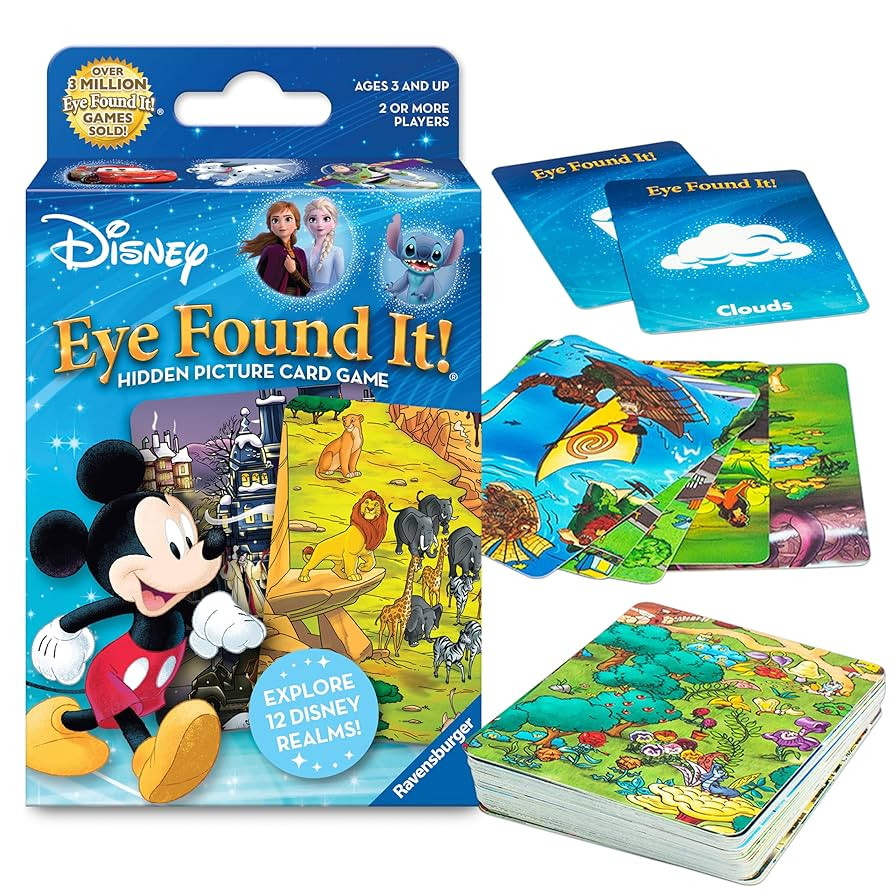 Ravensburger Eye Found It World of Disney Card Game - Fun and Educational Spot It for Toddlers, P... | Amazon (US)