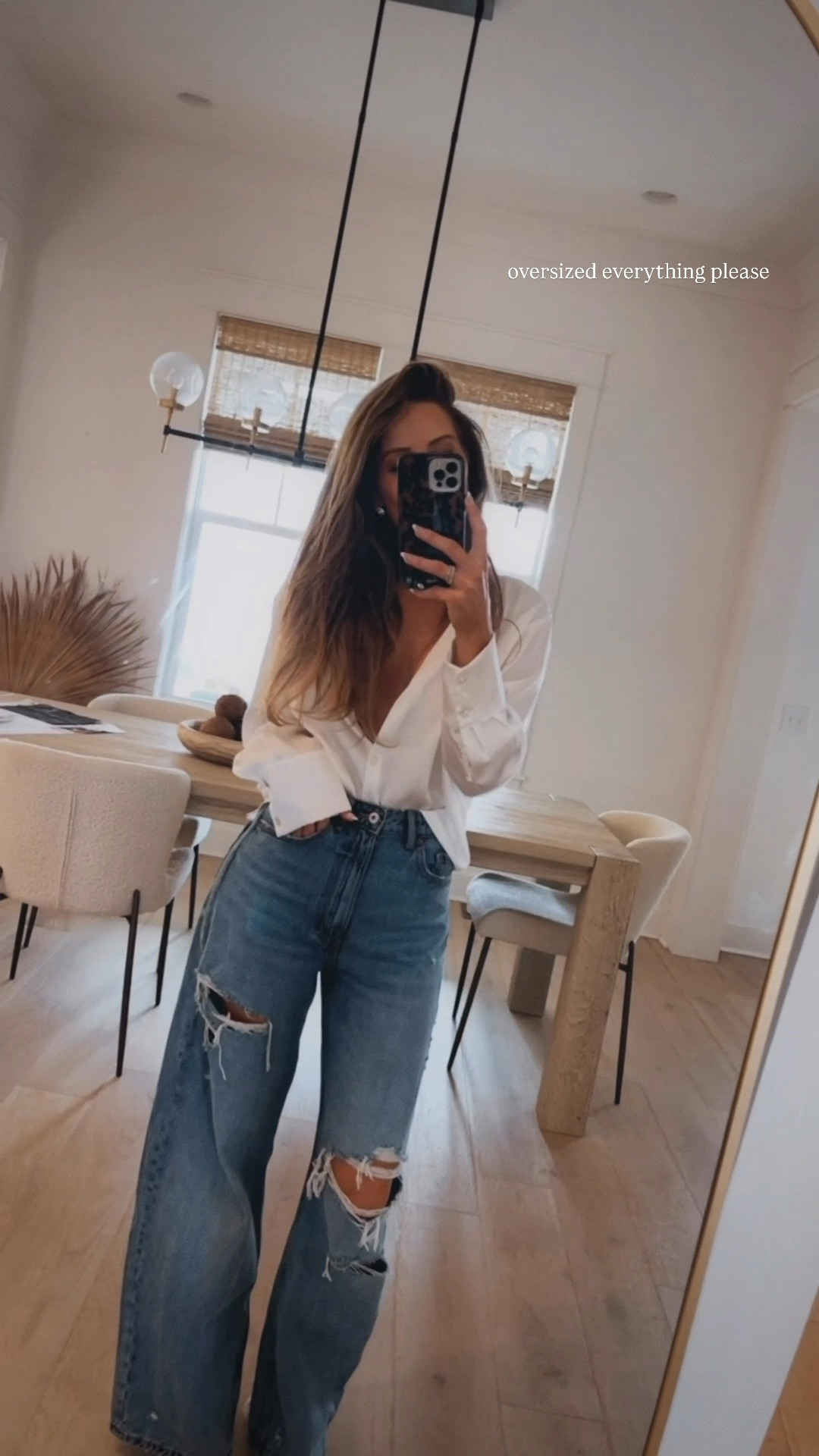 Zara jeans in xs/23
 Top in medium 

#LTKSpringSale #LTKOver40 #LTKFestival