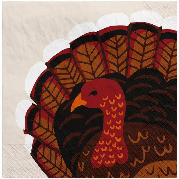 20ct Thanksgiving Lunch Napkins - Spritz™ | Target