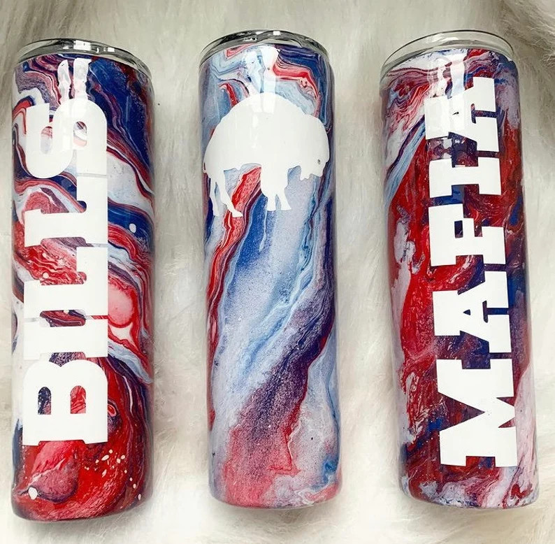 Buffalo Marble Stainless Steel Tumbler | Etsy (US)