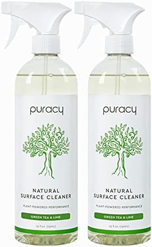 Puracy Streak-Free Surface Cleaner, Natural Household Cleaning Spray for Stainless Steel, Glass, ... | Amazon (US)
