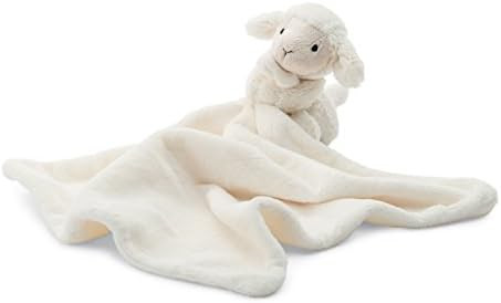 Jellycat Bashful Lamb Baby Stuffed Animal Security Blanket | Amazon (US)