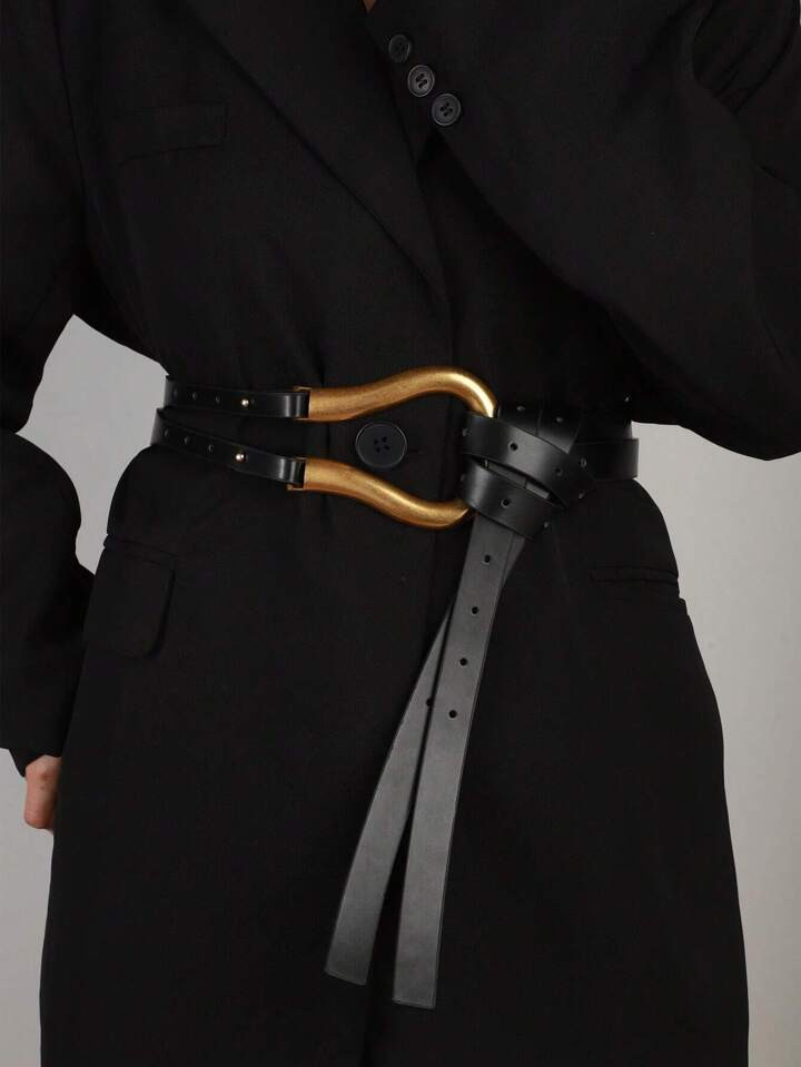 Ceinture décorée élégante avec des studs | SHEIN
