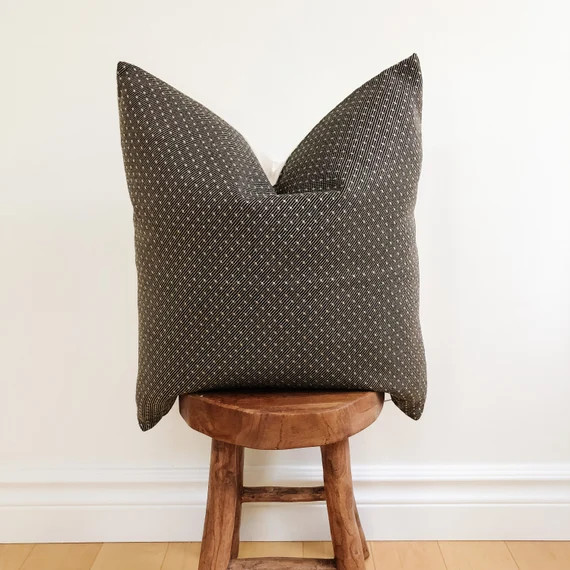 The Marcie  Polkadot Pillow  Brown Throw Pillow  Spotted | Etsy | Etsy (US)