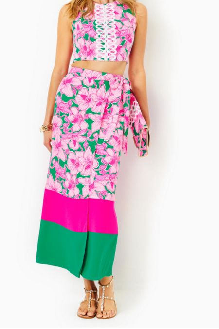 Great two piece maxi set for dinner or summer vacation. Currently on sale at Lilly Pulitzer 

#LTKstyletip #LTKsalealert