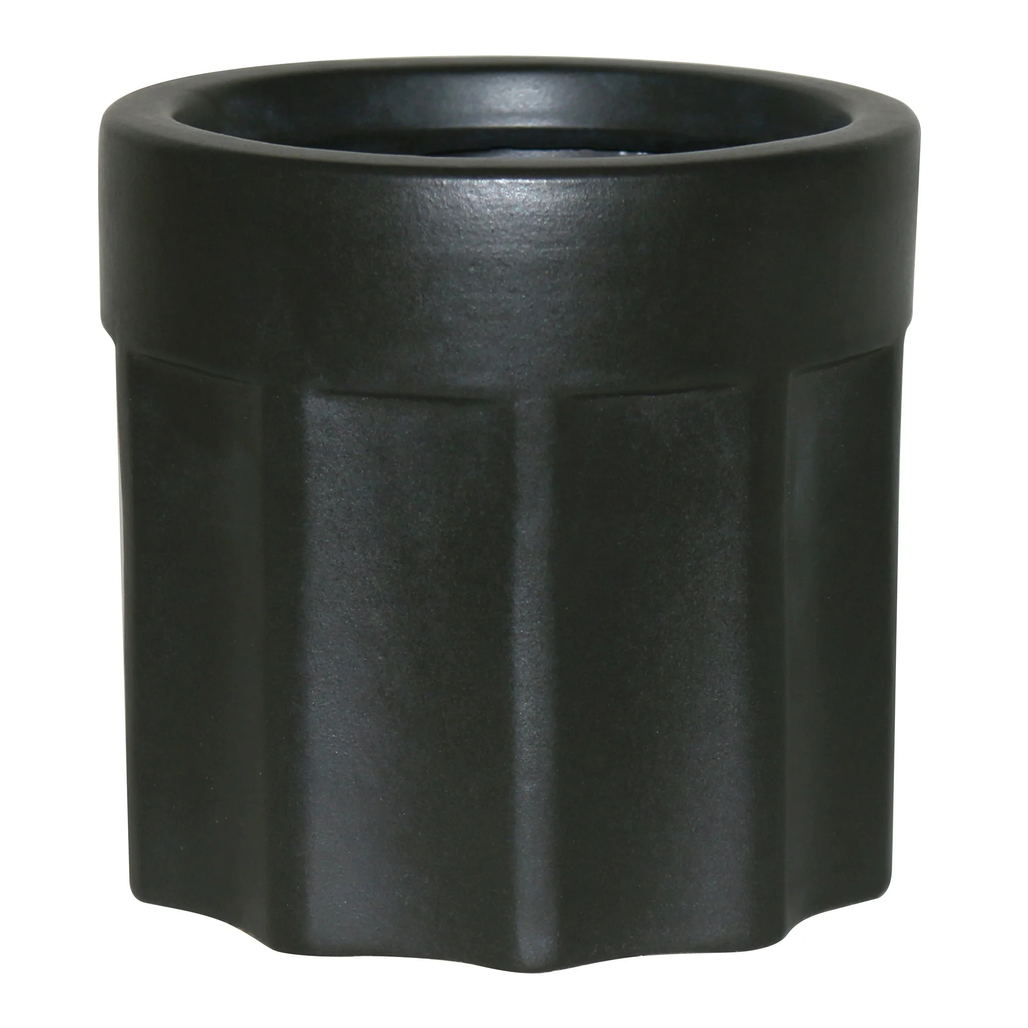 Better Homes&gardens 5 inch Black Glazed Ceramic Planter | Walmart (US)