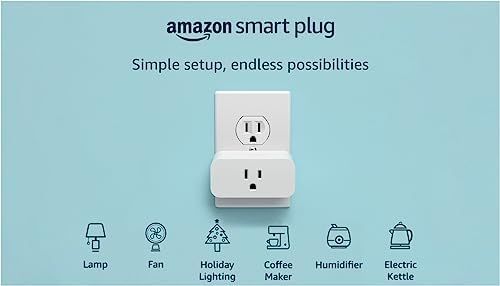 Amazon Smart Plug | Works with Alexa | control lights with voice | easy to set up and use | Amazon (US)
