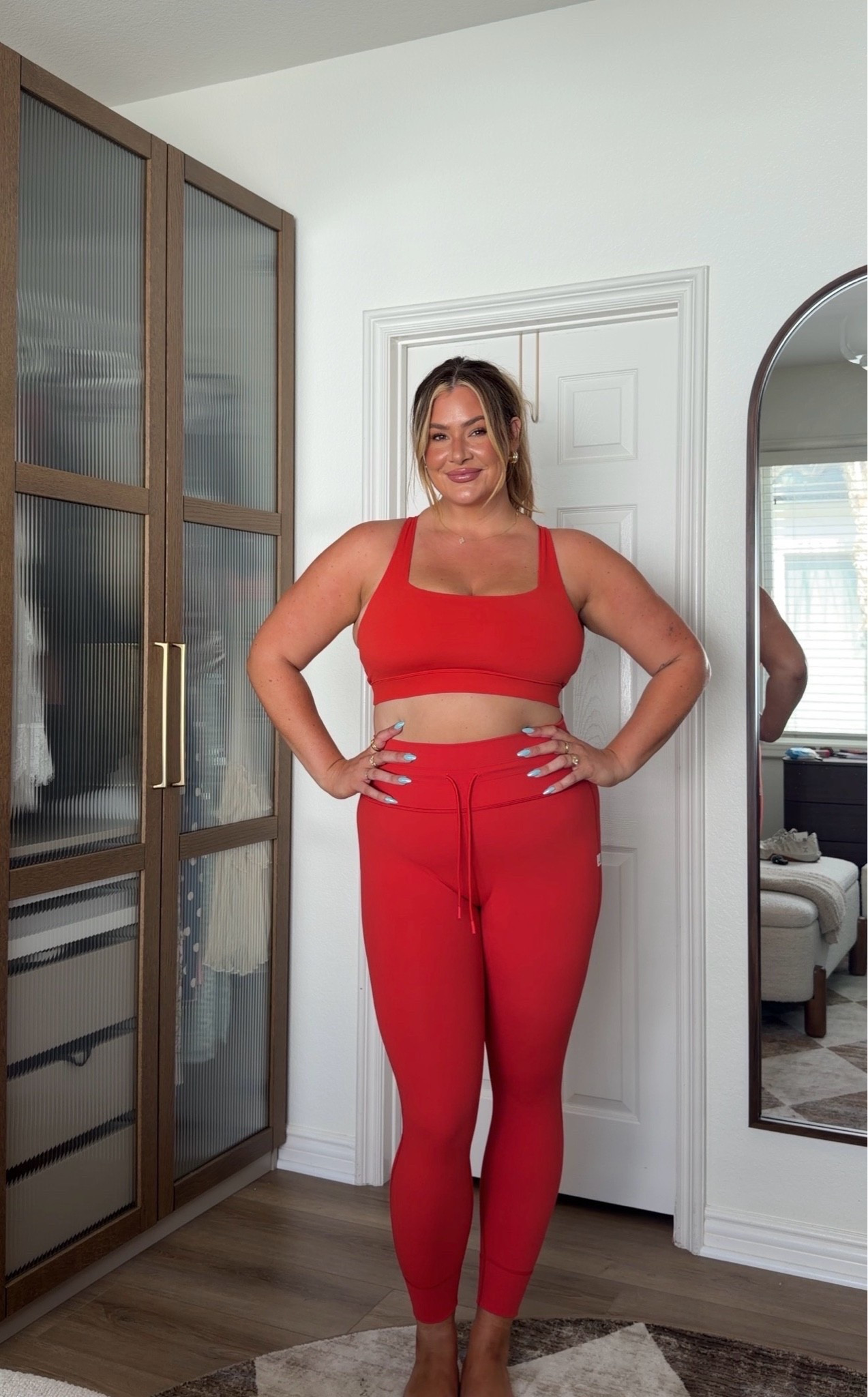 wearing an XL in this @Vuori US workout set 🤎

#LTKMidsize #LTKActive #LTKSeasonal
