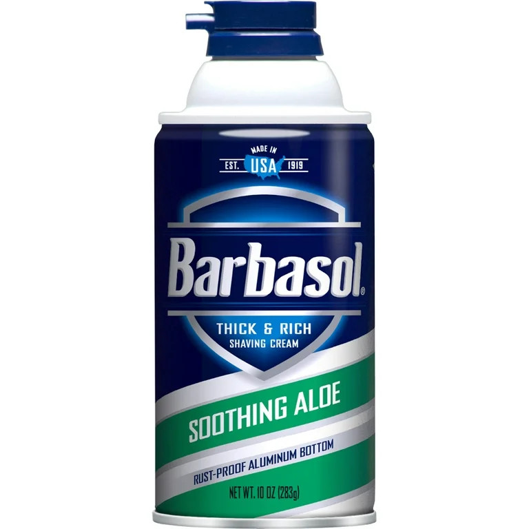 Barbasol Beard Buster Shaving Cream Soothing Aloe - 10 Oz. | Walmart (US)