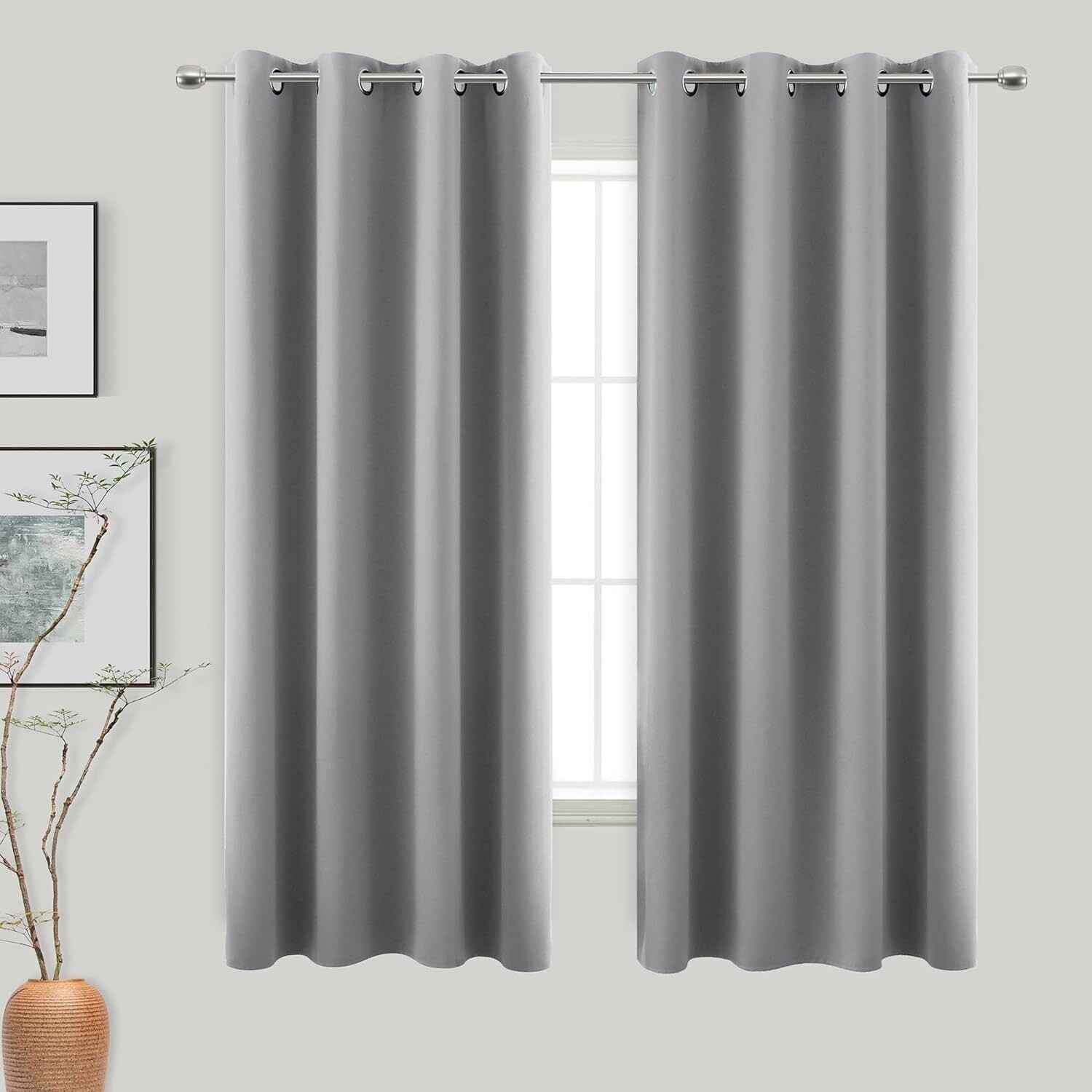Blackout Thermal Insulated Grommet Window Curtains | Bed Bath & Beyond