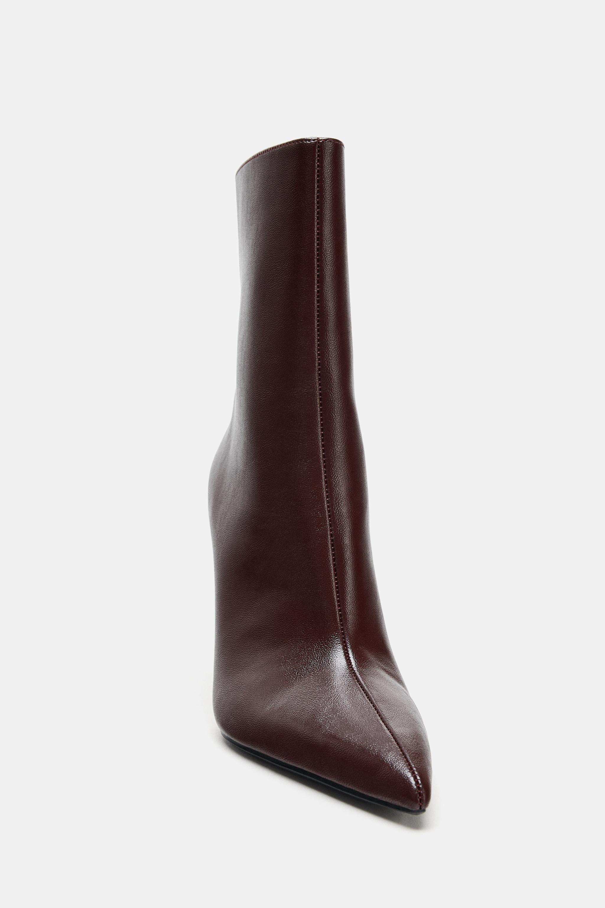 STILETTO HEELED ANKLE BOOTS | Zara US