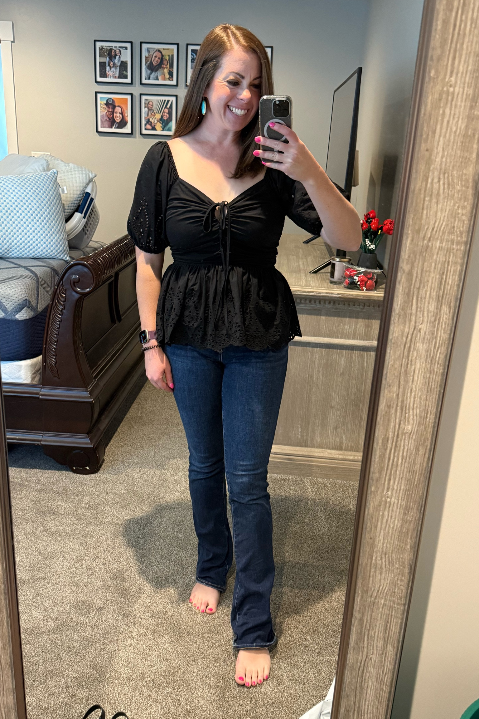 We went to a concert the other night and this Walmart top was a hit! In a M. 

#LTKFindsUnder50 #LTKMidsize