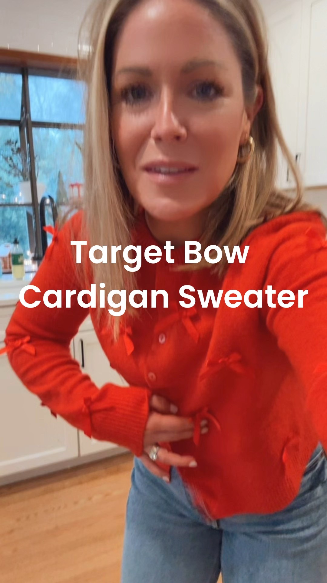 Target Bow Cardigan Sweater - wearing an XS. Runs cropped so consider sizing up 

#LTKPetite #LTKFindsUnder50 #LTKHoliday