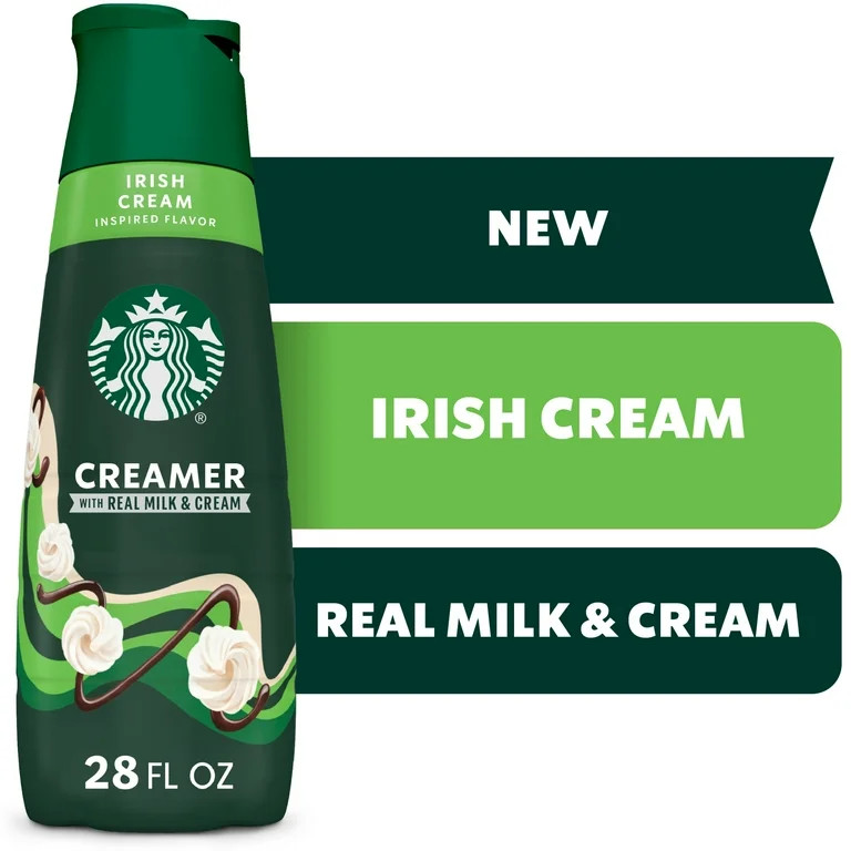 Starbucks Irish Cream Coffee Creamer, Chocolate & Vanilla Flavored Liquid Creamer with other natu... | Walmart (US)