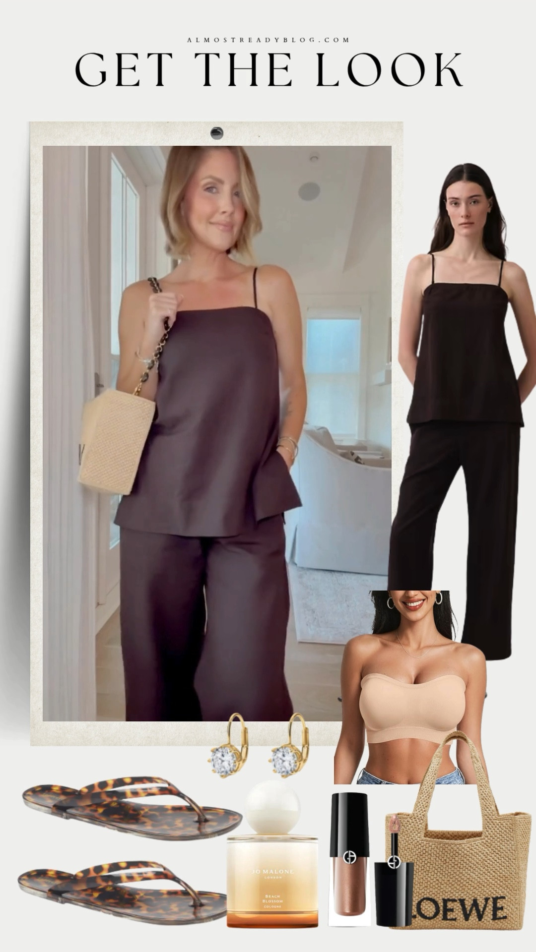 XS top / XS petite pants / tortoise flip flops are true to size 

2 piece set, summer set, matching set, beach vacation, summer look, vacation style, amanda west, almostreadyblog

#LTKOver40 #LTKTravel #LTKPetite