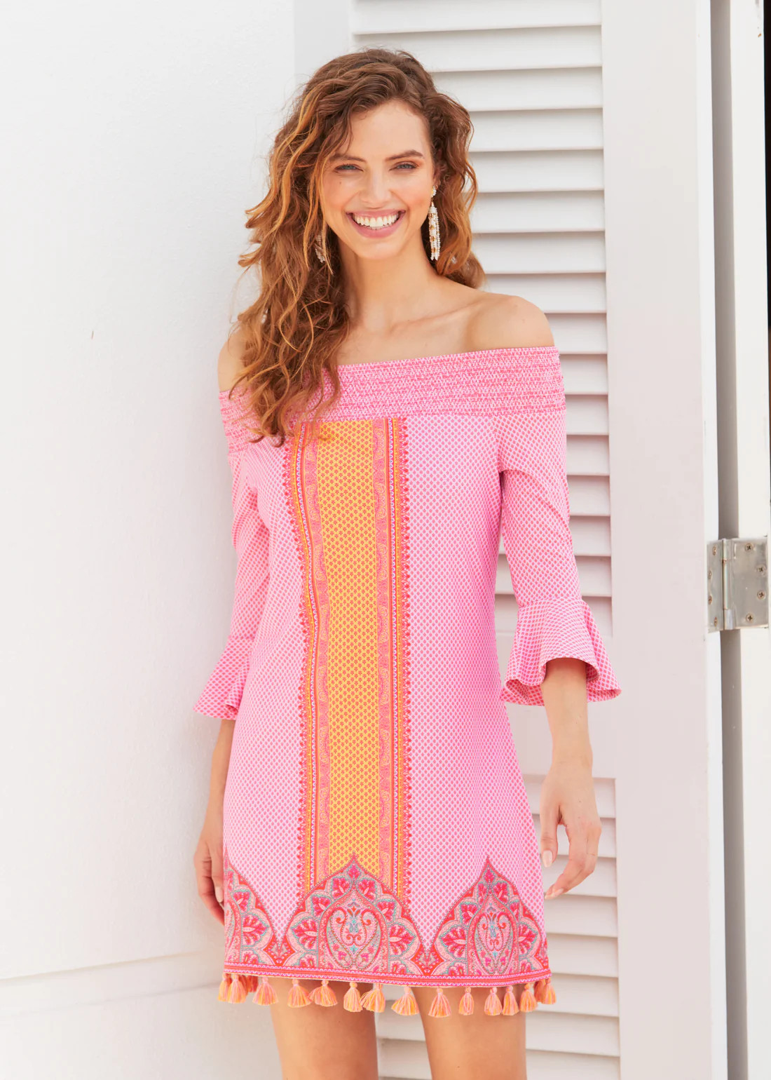 Boca Raton Off The Shoulder Dress | Cabana Life