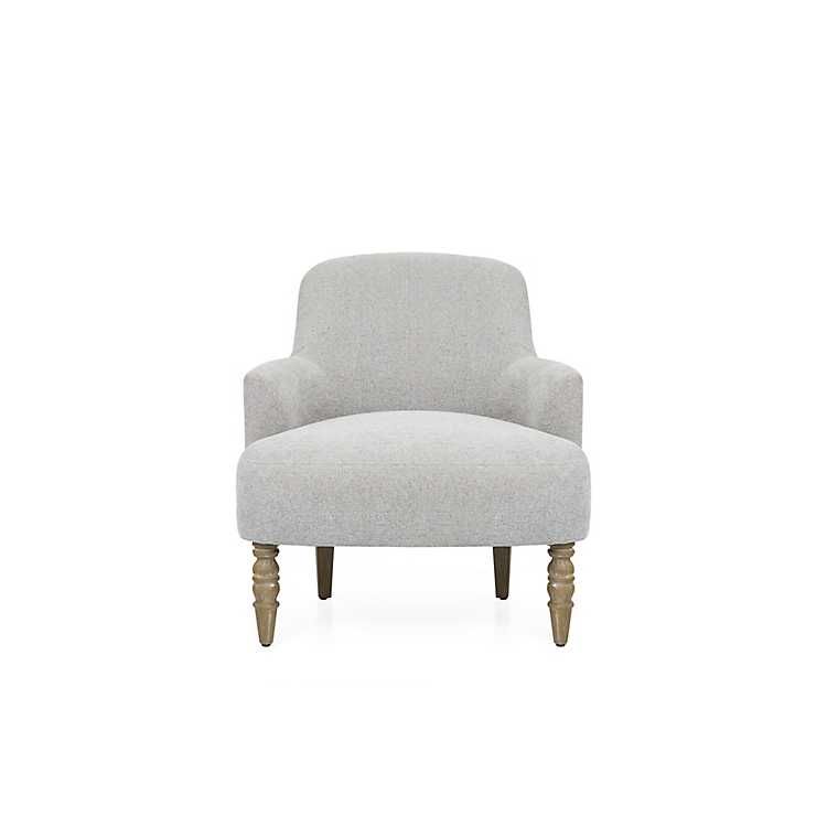 New! Gray Martha Stewart Extended Seat Accent Chair | Kirkland's Home