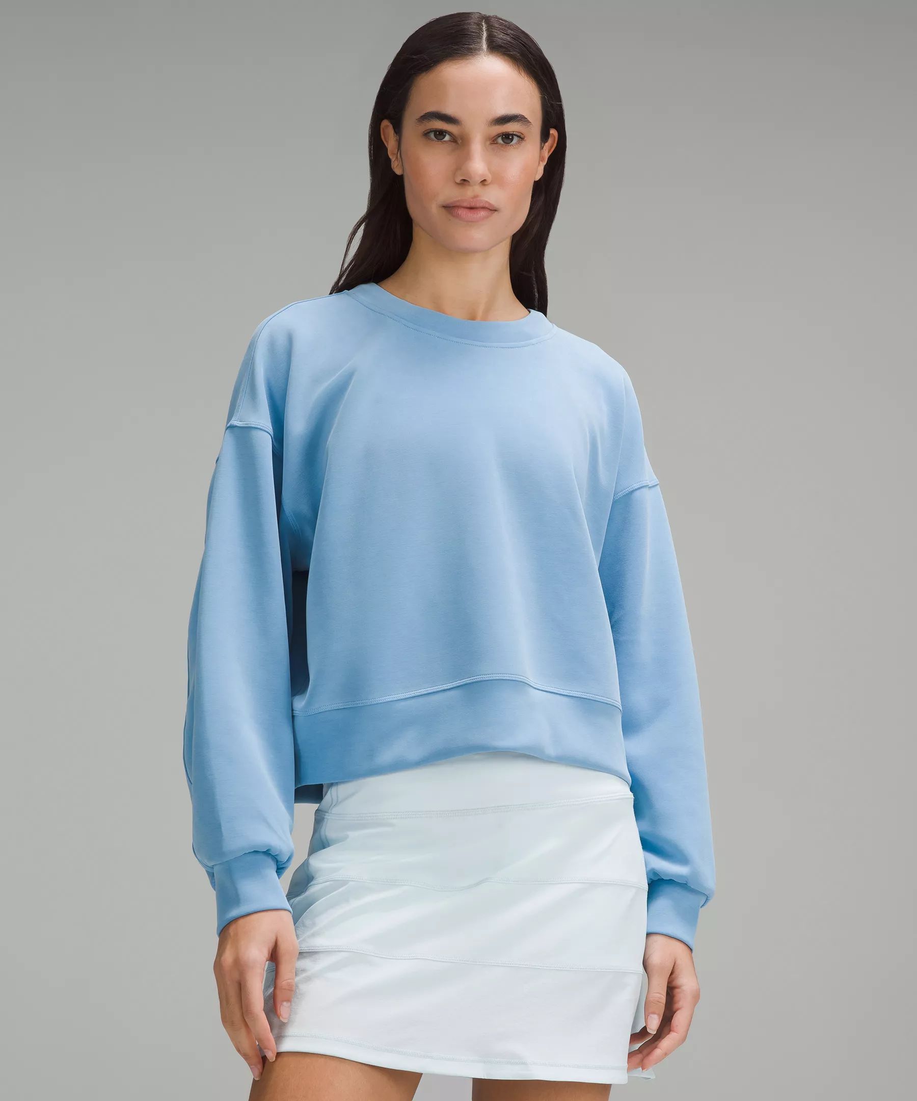 Softstreme Perfectly Oversized Cropped Crew | Women's Hoodies & Sweatshirts | lululemon | Lululemon (US)