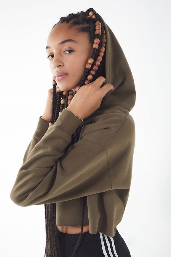 Out From Under Cropped Hoodie Sweatshirt | Urban Outfitters (US and RoW)