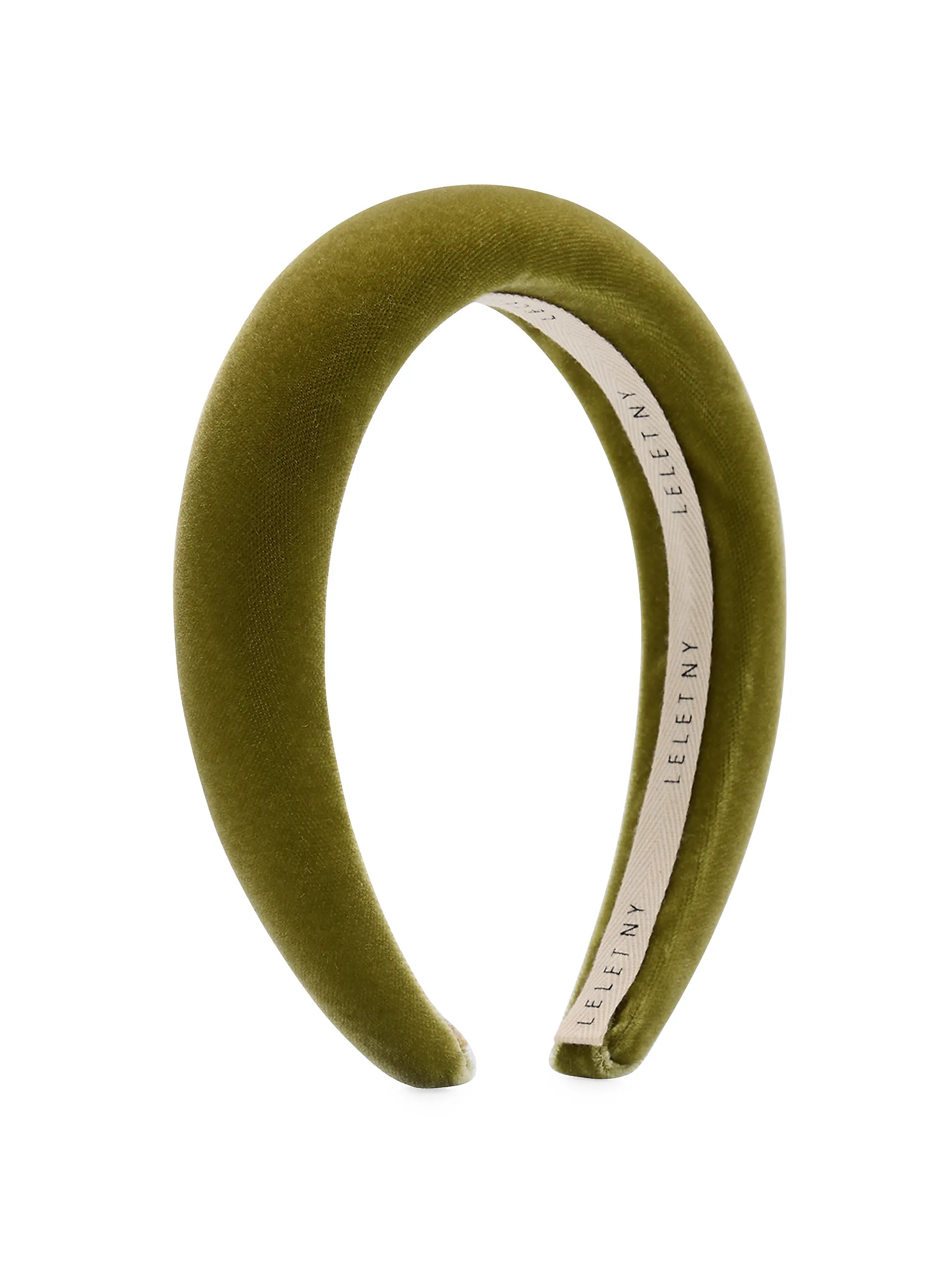 Heloise Velvet Padded Headband | Saks Fifth Avenue