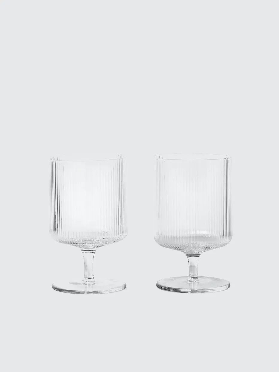 Ripple Wine Glasses, Set of 2 | Verishop