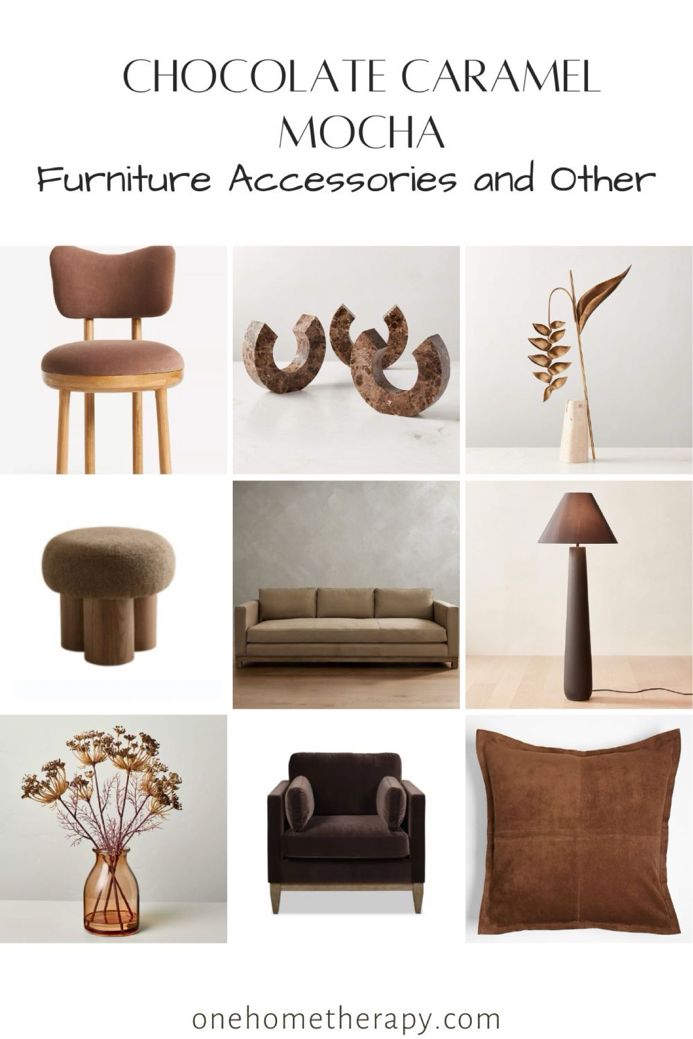 Indulge yourself in this rich chocolate, caramel & mocha color palette  | home decor | home accents | home accessories | furniture | living room decor | dining room decor | bedroom decor | nursery decor | kids room decor | family room decor | entryway decor | foyer decor | hallway decor | kitchen | pantry | closet | sitting room decor | home office decor | furniture | #LTKfamily #LTKhome #LTKsalealert #LTKstyletip #LTKunder100 #LTKunder50  #liketkit @liketoknow.it 

#LTKU #LTKHome #LTKGiftGuide