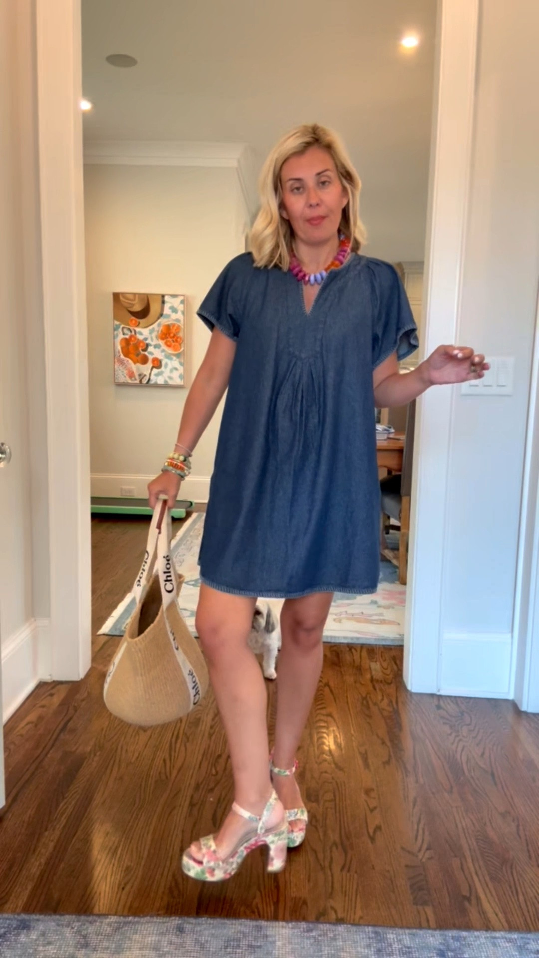 Cutie denim dress from Belk! So many ways to style this one. I’m in xs dress & 8 heels tts. 

*code Catherine20 at Allie + Bess

#LTKdayinmylife #LTKootd #LTKmomlife