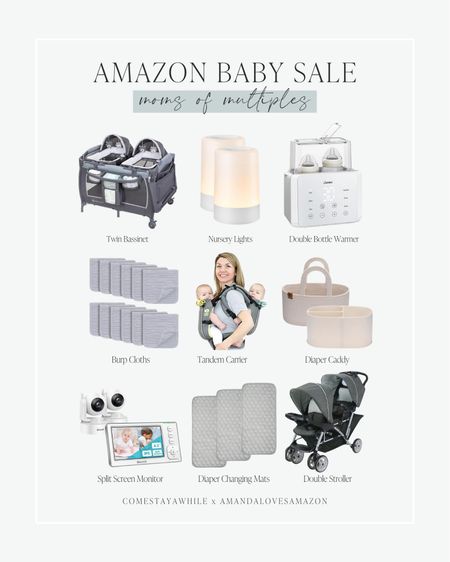 All the must haves for moms of multiples! Amazon baby sale going on now! 

#LTKfamily #LTKsalealert #LTKbaby