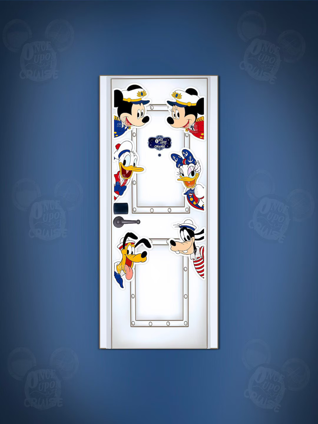 Disney Cruise DCL Cruisers Mickey, Minnie, Donald, Goofy, Pluto & Daisy With Life Preserver Disne... | Etsy (US)