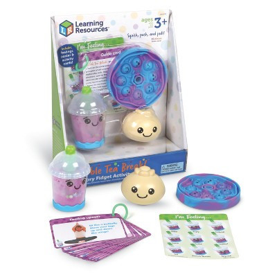 Learning Resources Bubble Tea Sensory Bottles: Preschool Teaching Charts & Props, Social Skills Aid, 10 Pieces | Target
