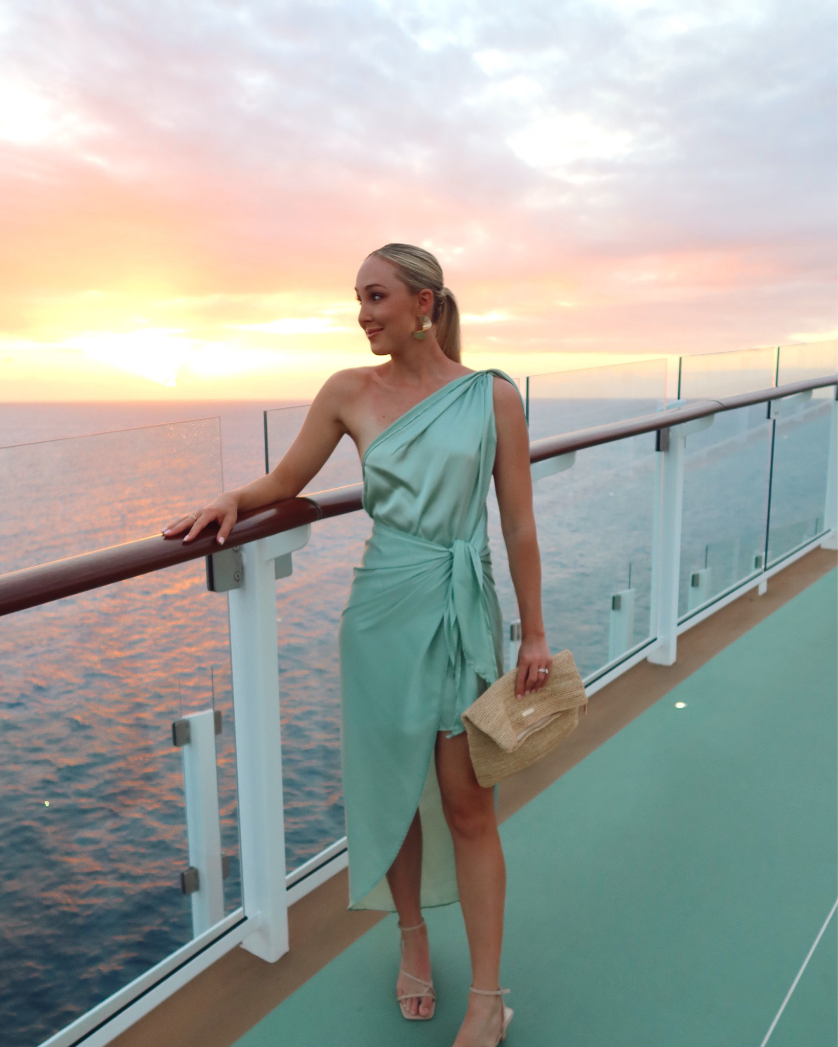 Wearing a size small  