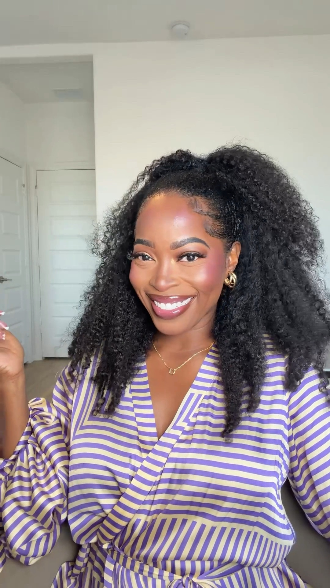 Shop my kinky curly half wig. I’m wearing length 22, but it’s available in different lengths💕

#LTKU #LTKBeauty