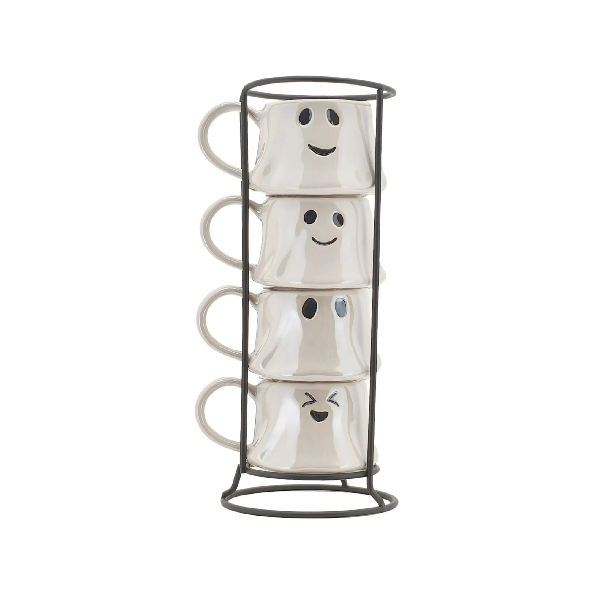 WAY TO CELEBRATE HALLOWEEN GHOST ESPRESSO MUG STACK | Walmart (US)