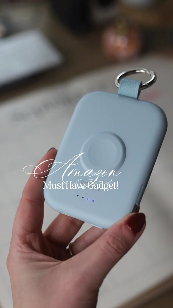 ’m not really a gadget girl - I’m pretty old school but this charging device is must have for wrangling all those chargers and cords! It charges my phone, my AirPods, and my watch all in one! Plus - it’s a keychain so it’s easy to take on the go! It comes in 6 colors and it’s 30% off today! I am grabbing a couple for stocking stuffers - it’s never too early to save on buying Christmas presents for 8 kids 😳 


#LTKFindsUnder50 #LTKVideo #LTKHome