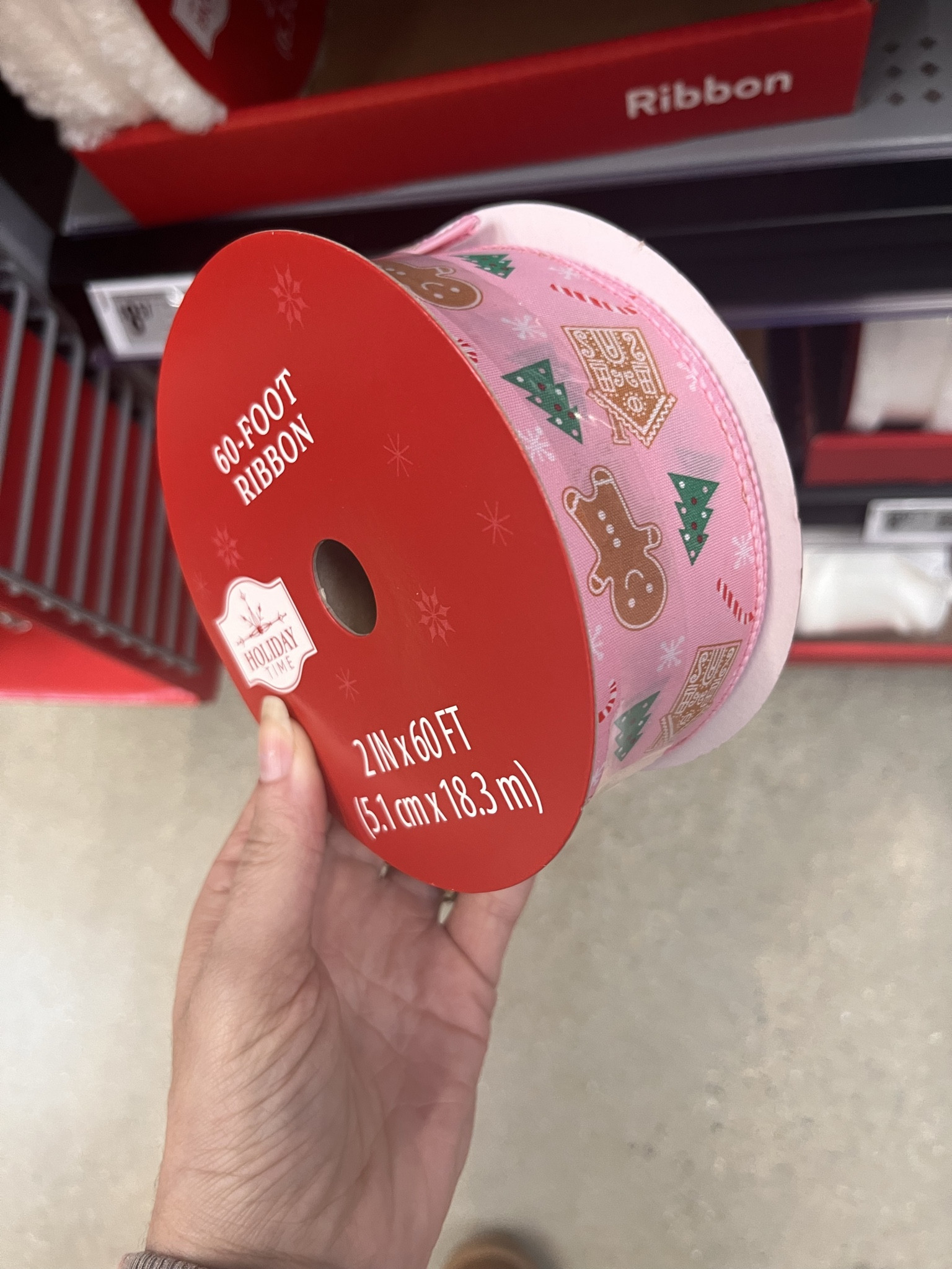 Pink Christmas - pinkmas -gingerbread -holiday decor ribbon 

#LTKSeasonal #LTKHoliday