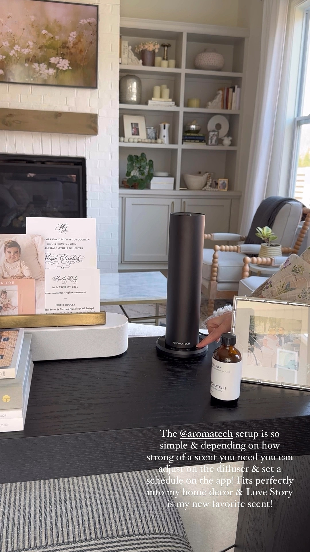 Aromatech air diffuser with Bluetooth scheduling! Using scent love story here and love it!


#LTKhome #LTKsalealert #LTKVideo