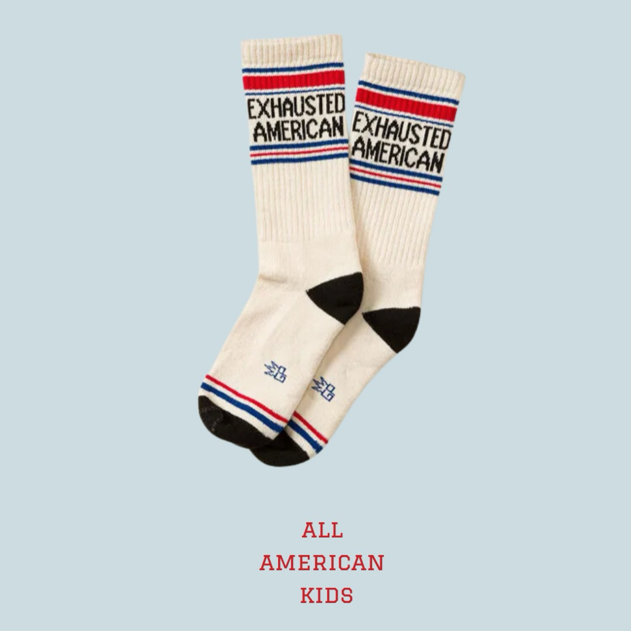 We can all agree that we’re exhausted! These one size fits most socks would be an awesome gift for friends or secret Santa. #patriotic #american #usa #secretsanta 

#LTKHoliday #LTKMens #LTKGiftGuide