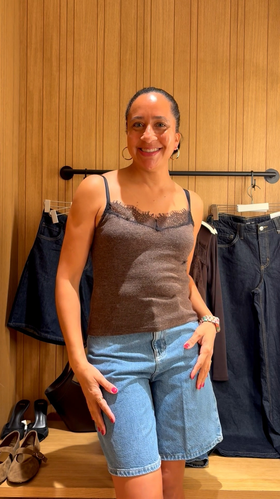 Absolutely love this tank and I’m surprised at the fit of the shorts at mango, I really like what they’re coming with.

#LTKOver40 #LTKootd #LTKvlog