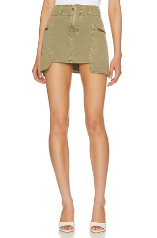 Free People Nevada Skirt in Willow from Revolve.com | Revolve Clothing (Global)