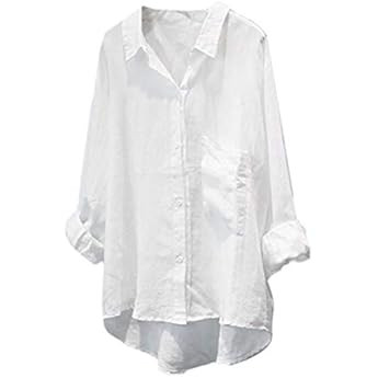 BIG DART Oversized Button Down Shirts for Women, Dressy Casual Long Sleeve Blouses Summer Tops Tunic | Amazon (US)