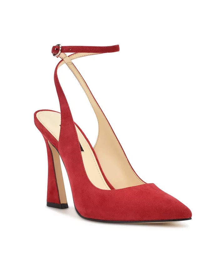 Nine West Women's Tabita Tapered Heel Pointy Toe Dress Pumps - Macy's | Macys (US)