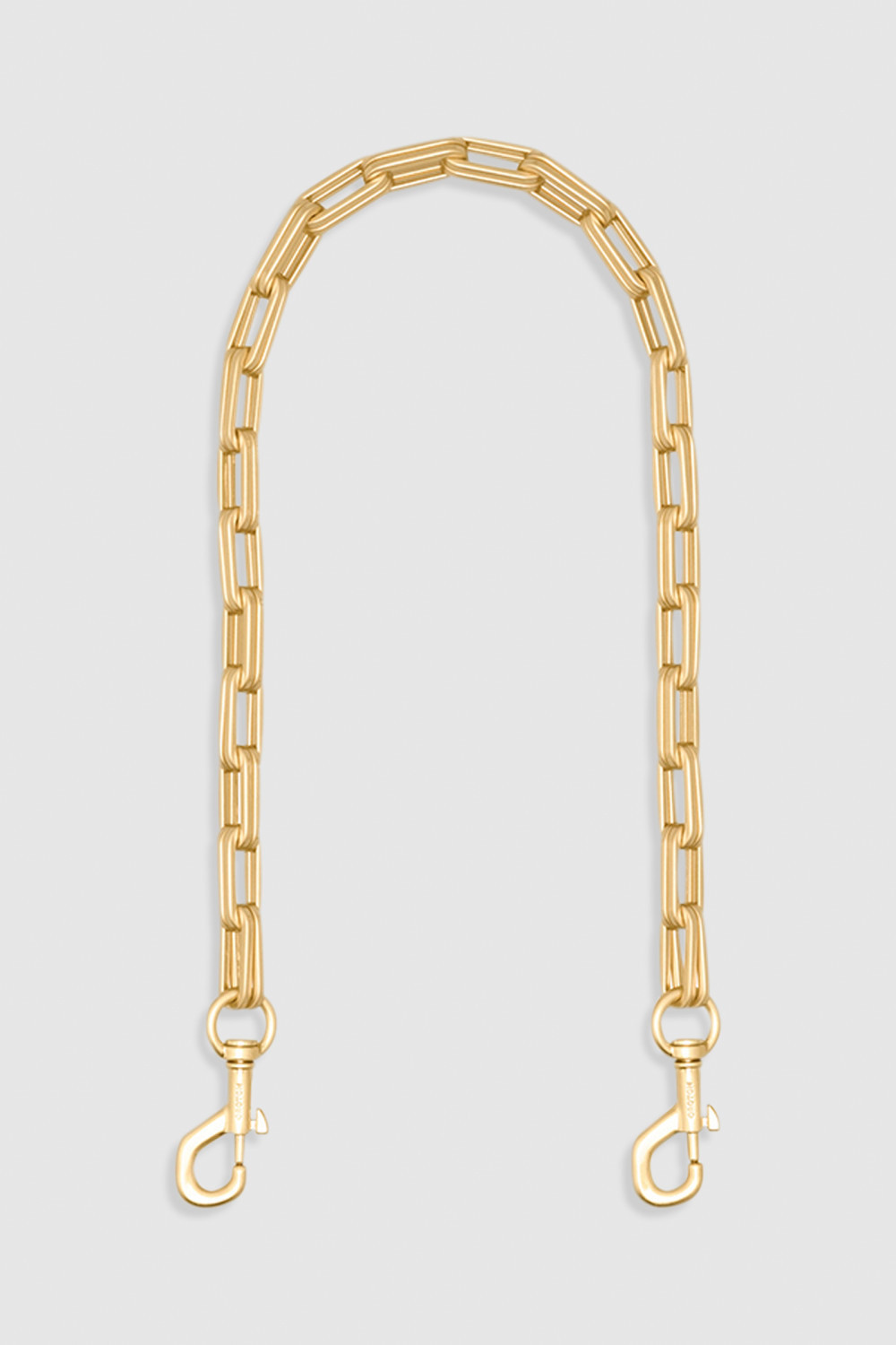 Isla Short Chain Strap - Brass | Oroton | Oroton